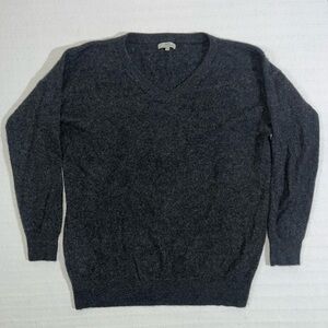 Grana Men’s 100% Mongolian Cashmere Sweater Medium Crewneck Timeless Minimalist